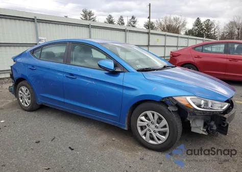2017 Hyundai Elantra Se from USA, damaged, VIN KMHD74LF5HU317891